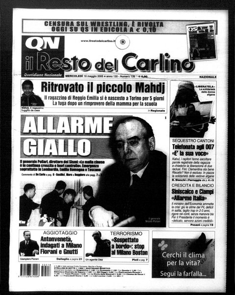 Il Resto del Carlino : giornale dell'Emilia